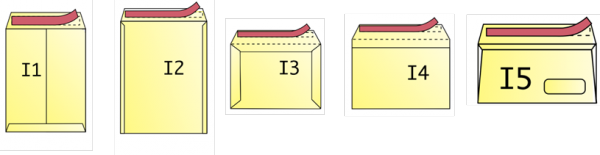 Envelopes tape application
