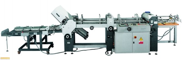 Desta, folding and gluing machine