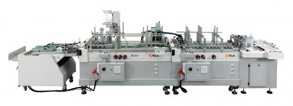 Folding and Gluing-machine