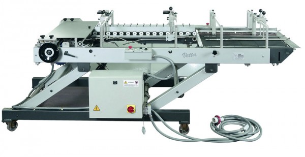 Vetta folding and gluing unit
