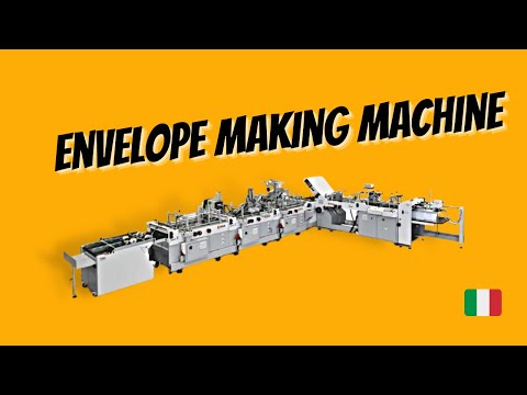 Envelope making machine | Tosca