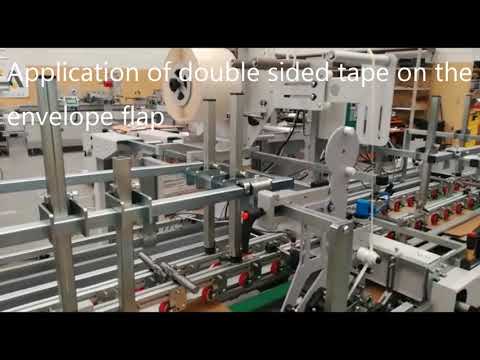 E-commerce envelope making machine D/54 | Tosca