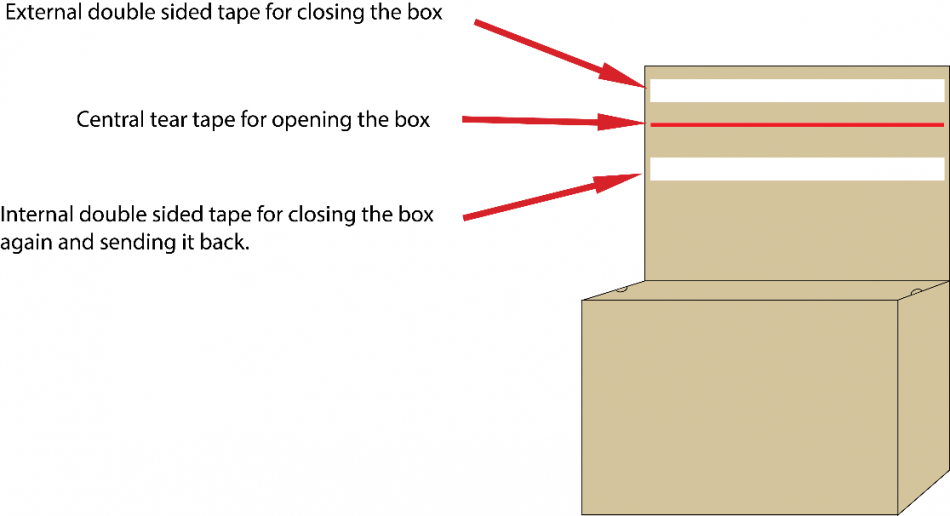 external double sided tape